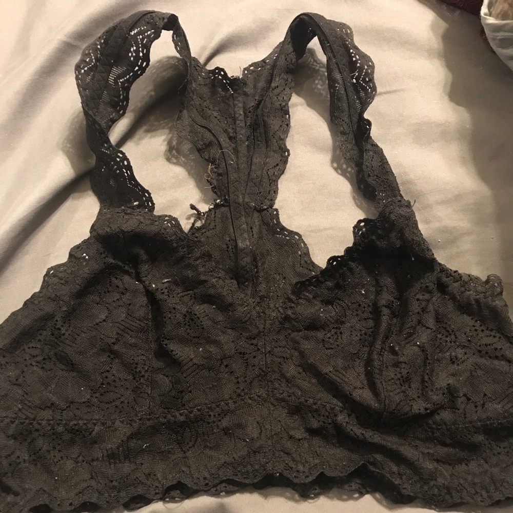 Black bralette